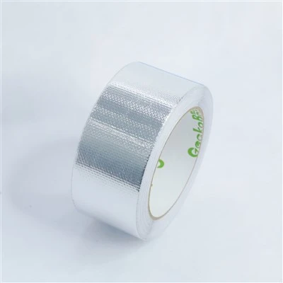 এলুমিনিয়াম ফয়েল ফাইবাৰগ্লাছ টেপ ZA6110S HVAC ইনচুলেচনৰ বাবে